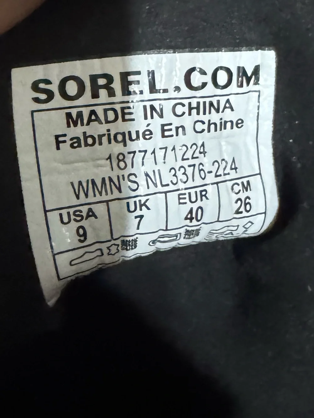 Sorel Tan Lace-Up Women’s Leather Hiking Boots